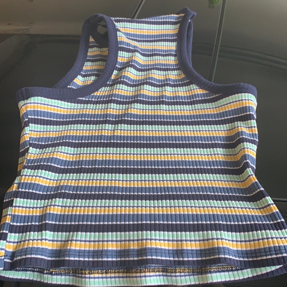 Stripes Racerback Tank Top - Picture 2 of 2
